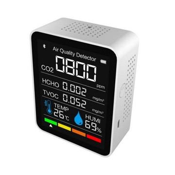 其他品牌 多功能二氧化碳CO2感測空氣五合一檢測儀