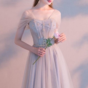 絕美伴娘服仙氣質2025新款小眾高級感修身吊帶伴娘團姐妹裙晚禮服