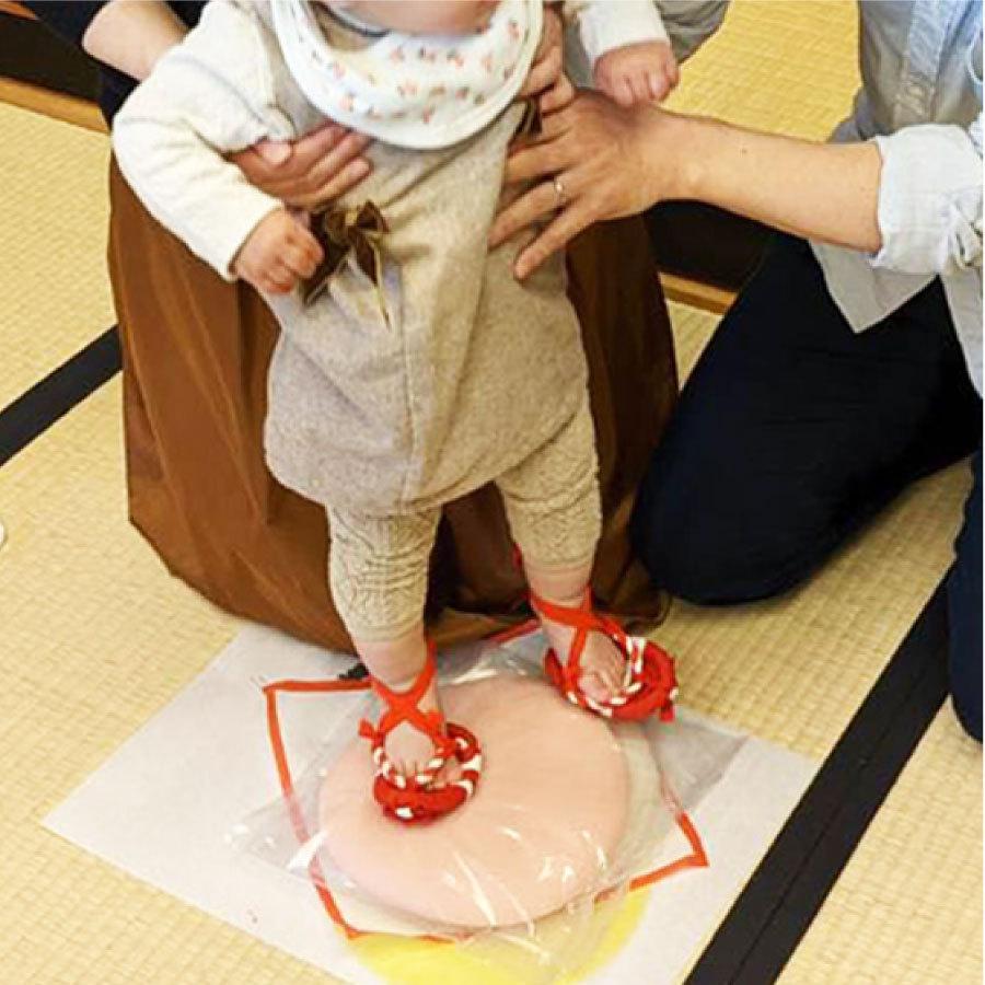 一升餅 誕生餅 ふみもち 1歳お祝い 白のみ１升　赤飯 わらじ 風呂敷 えらびとりカード お名前誕生日入 お餅レシピ 小分け袋付