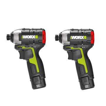 WORX 威克士 12V 無刷鋰電衝擊起子機雙機組 WU922