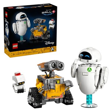 LEGO 樂高 43279 迪士尼系列 瓦力和伊芙 WALL-E and EVE  1套  混和顏色