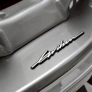 GRIBEN 車用改裝徽章  銀色  1個