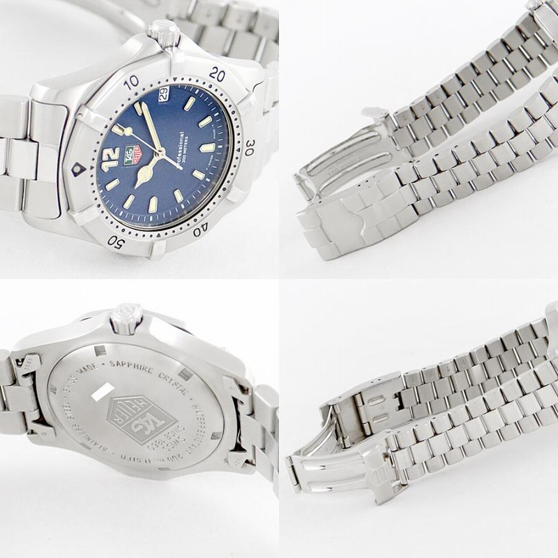 〚電池交換済〛タグホイヤー　2000シリーズプロフェッショナル　WK1113-1 電池交換済 TAG Heuer タグホイヤー 2000シリーズ