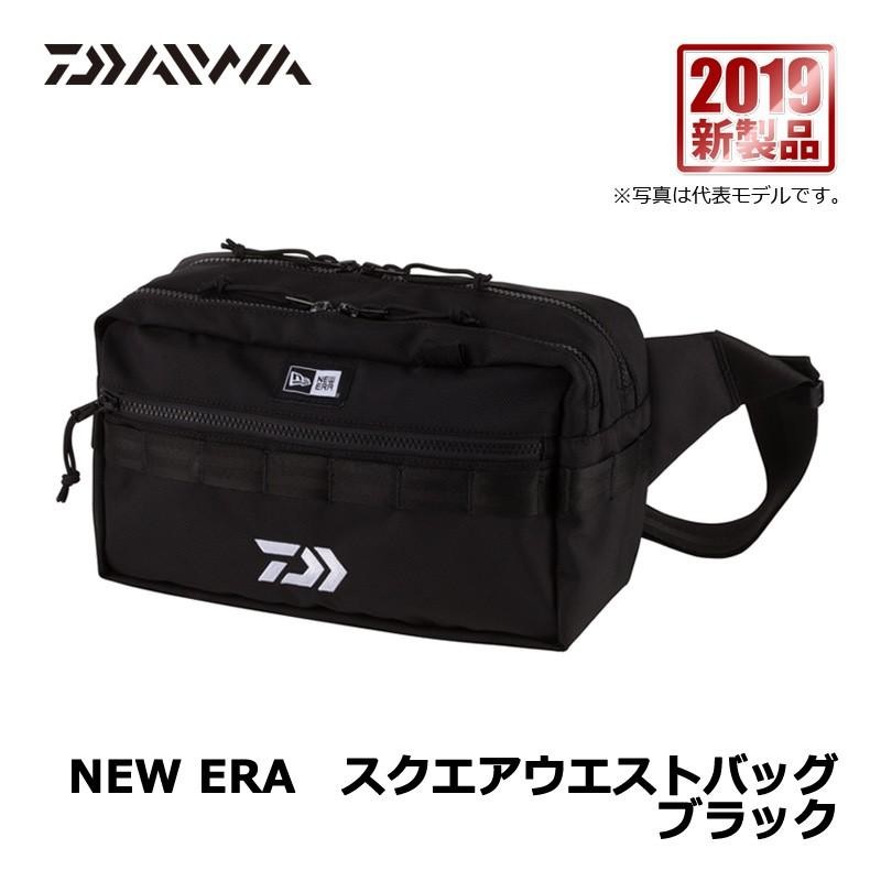 ダイワ NEW ERA スクエアウエストバッグ ブラック / ウェストバッグ