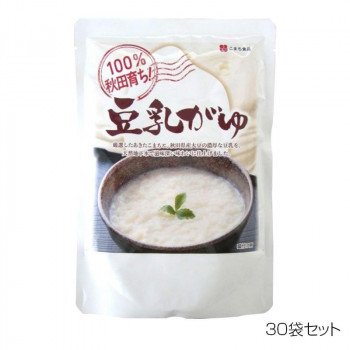 (代引不可) (同梱不可)こまち食品 豆乳がゆ ×30袋セット