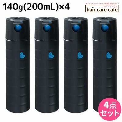 アリミノ ピース フリーズキープスプレー ブラック 140g (200mL) x4個セット