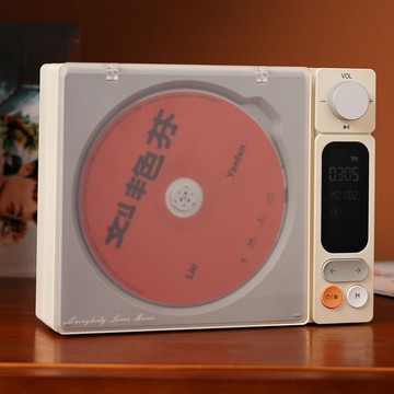 CD機 音響CD機 家用CD播放機 工廠直銷便攜式復古追星專輯CD發燒機音響播放器生日禮物