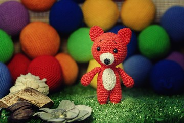 鉤針狐狸，鉤針狐狸毛絨玩具，狐狸玩具，針織狐狸，可愛毛絨狐狸