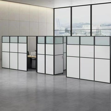 APP下單享點數9% 簡約現代辦公室隔斷屏風遮擋公司折疊推拉隔斷墻可移動工廠醫用