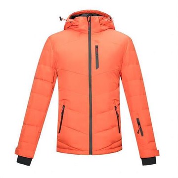 【米蘭精品】羽絨外套鴨絨夾克-防風便利輕盈保暖男外套4色74ib29