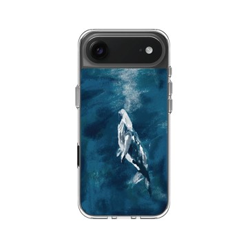 iPhone Air Clear Case（相機按鈕） 透明 - 產房 - 鯨魚：海洋的長老