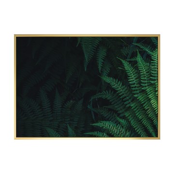 仲夏的交響曲I  30 x 40cm  金色  PS環保樹脂框 + 油畫布 + 松木內框