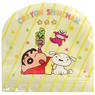 蠟筆小新造型夾鏈袋(6入)