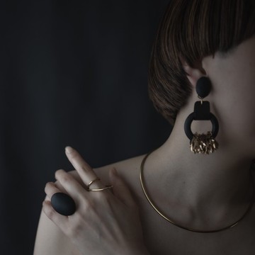 客製化頸鍊 可替換配件 / 純鋼，24K 鍍金