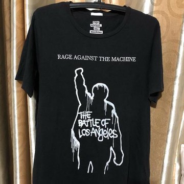 Rage Against the Machine暴力反抗機器樂隊重金屬說唱rap短袖T恤