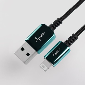 Avier CLASSIC Lightning 編織高速充電傳輸線 藍 / 多尺寸