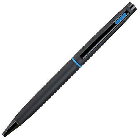 Lanier 4G Matt Black Ballpoint Pen Black Shiny Parts with Medium Tip 0.7mm Cross Style Refill (with Accents Pink or Purple or Orange or Blue or Wh