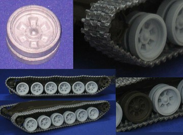 Spade Ace SAM-35002 蘇聯T-72後期型/T-90金屬路輪