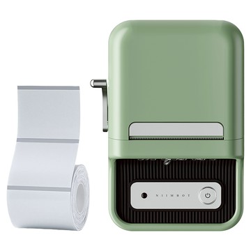 NIIMBOT 標籤機 附標籤紙 B21S  綠色  1組