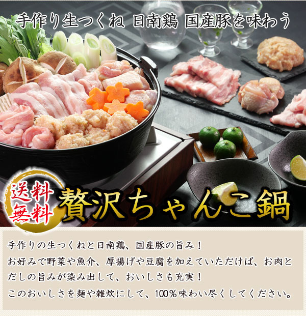 ギフト 鍋 パーティー セット ちゃんこ鍋 詰合せ 冷凍食品 業務用 豚肉 鶏肉 家庭用 鍋 材料