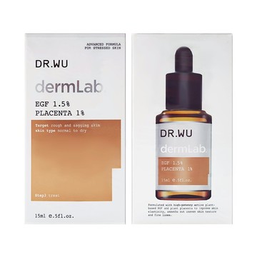 【DR.WU】1.5%EGF彈力賦活精華(15ml/瓶)【uone】EGF 彈力 賦活 精華