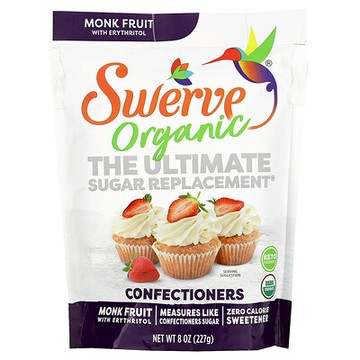 Swerve, 有機羅漢果（含赤蘚糖醇），8 盎司（227 克）