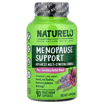 NATURELO, 更年期幫助，90 粒素食膠囊