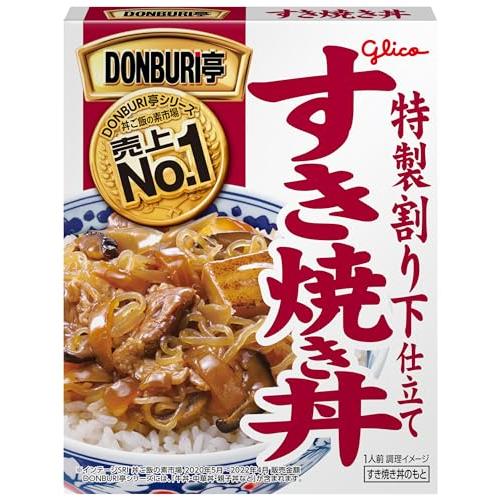 グリコ DONBURI亭 すき焼き丼 170g×10個