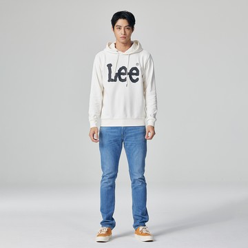 Lee 男款 709 低腰合身小直筒牛仔褲 刷破 | Modern