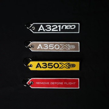 STARLUX | 飛行飄帶鑰匙圈四入組 A 款