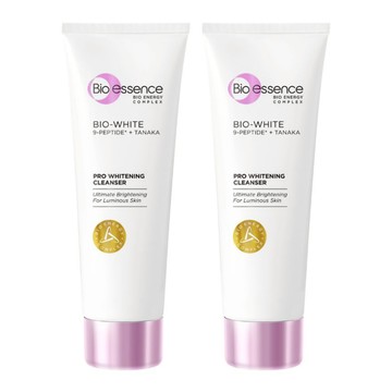 Bio essence 碧歐斯 超能煥白極光潔面乳 生物能量複合素 高效保濕  100g  2條