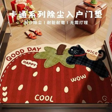 卡通入戶墊 硅藻泥地墊 浴室門口吸水腳墊 進門玄關墊 門口硅藻泥地墊 耐髒腳墊 玄關地墊 家用腳墊 刮泥地墊 防滑地墊