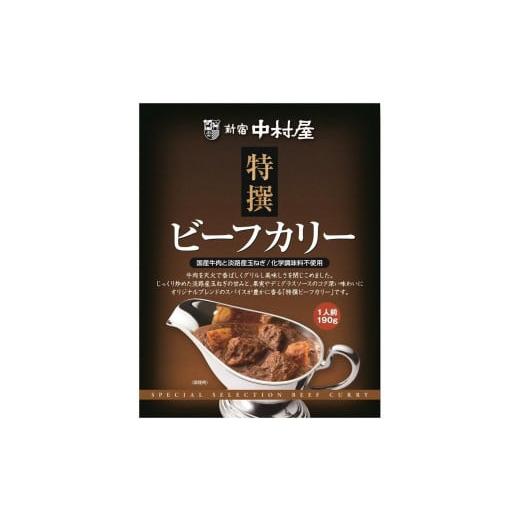 ふるさと納税 長野県 松本市 カレー 惣菜 ビーフカリー セット レトルト 4食 190g × 4箱 新宿中村屋