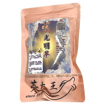 蔘大王 黃耆菊花枸杞光明茶包 3D立體茶包設計  6g  10包  1袋