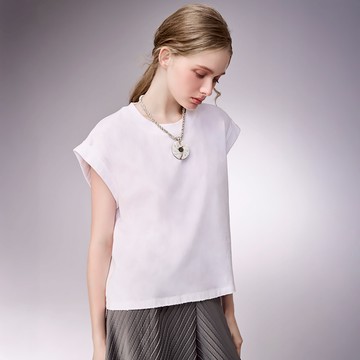 箱型寬袖百搭上衣(2色)