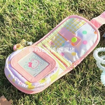 爆款多巴胺可愛卡包零錢耳機收納百搭大容量