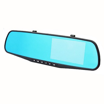 勝利者 行車紀錄器  1080P高清錄影  藍光防眩光後視鏡  後拉線 + 後鏡頭 + 綁帶 + 說明書 + 車充  1個