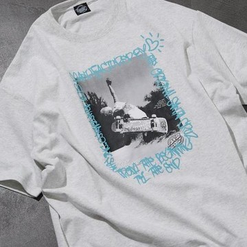 FREAK'S STORE × SANTA CRUZ 聯名定製照片印花 寬鬆版 短袖T恤