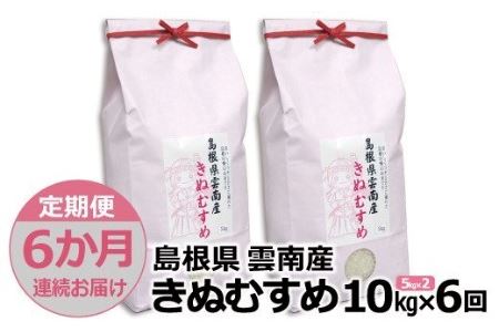 島根県「雲南産きぬむすめ」10kg（5kg×2）