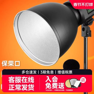 中焦反光罩65度保榮口攝影柔光燈附件蜂巢網標準罩適用于神牛