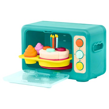 B.toys 見習主廚 派對烤箱  27 x 14.5 x 18cm  烤箱 藍綠色  1個