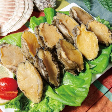 【鮮綠生活】(免運組)鮑魚清肉(10顆/包， 20g±10%/顆)共6包