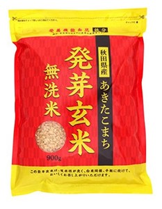 大潟村あきたこまち生産者協会 あきたこまち発芽玄米 900G