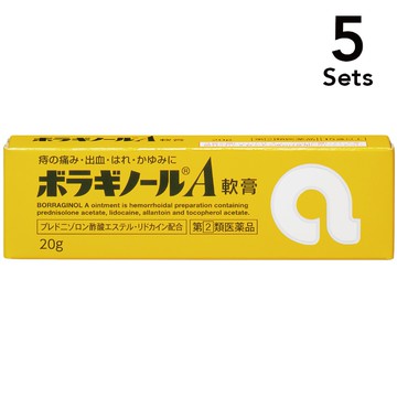 [ 5入組] [指定第2類醫藥品]保能痔A 軟膏 20g
