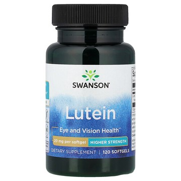 Swanson Vitamins, 葉黃素，優效，20 毫克，120 粒軟膠囊