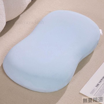 💖嚴選優品冰絲貓肚枕記憶棉枕頭夏季肚皮枕頸椎睡眠辦公室牀上枕頭靠墊抱枕