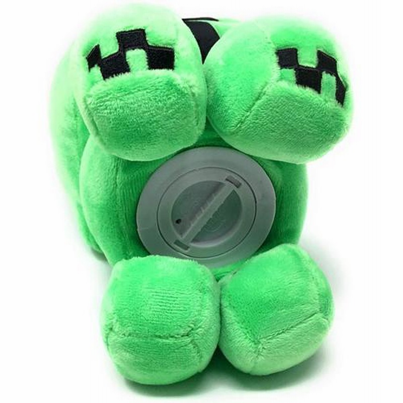 24時間限定タイムセール 送料無料 マインクラフト Minecraft クリーパー貯金箱 ぬいぐるみ