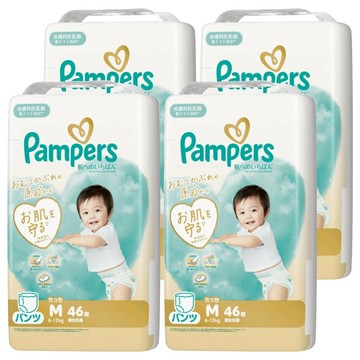 Pampers 幫寶適 日本境內版 褲型尿布 6~12kg  M  184片