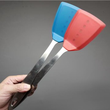 德國進口食品硅膠鏟不粘鍋用鏟子304不銹鋼琺瑯鑄鐵鍋鏟餅鏟餐具