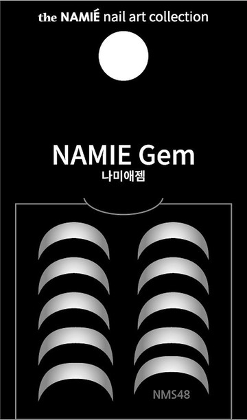 【專業用】NAMIE Gem 美甲裝飾藝術貼紙 Normal Metallic 48